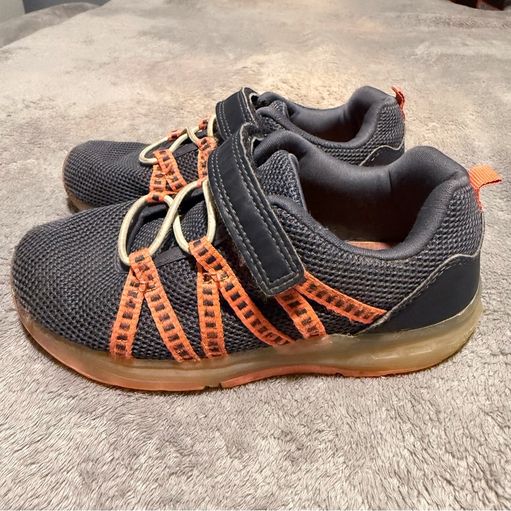 Carter’s Gray and Orange Toddler Sneakers
